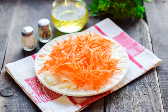 Гречка с луком и морковью пошаговый рецепт с фото
