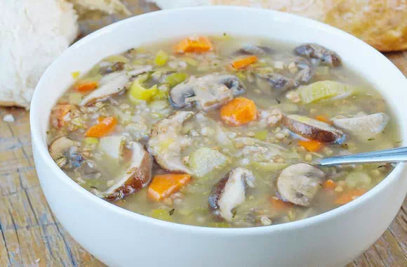 Грибной суп с гречкой - пошаговый рецепт
