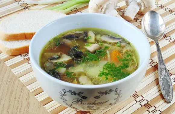 Диетический грибной суп - пошаговый рецепт с фото