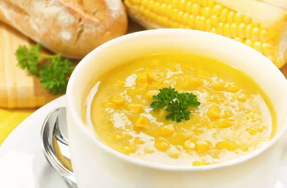 Суп-пюре из кукурузы