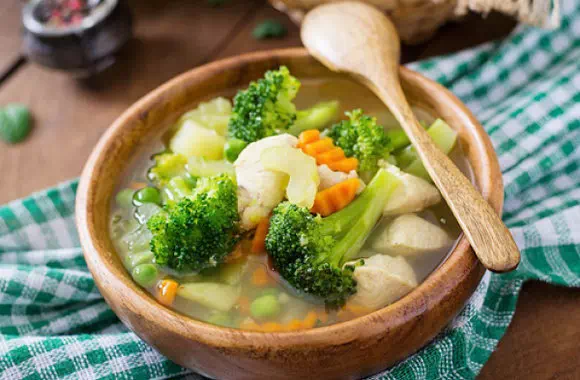 Куриный суп с брокколи - пошаговый рецепт с фото