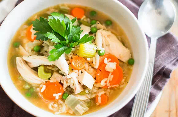 Куриный суп с овощами - пошаговый рецепт