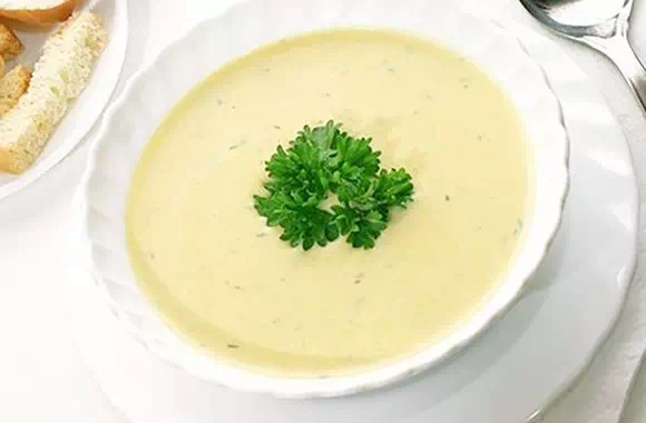 Крем-суп куриный с сыром