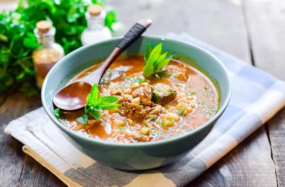 Суп харчо с рисом - классический рецепт с пошаговыми фото
