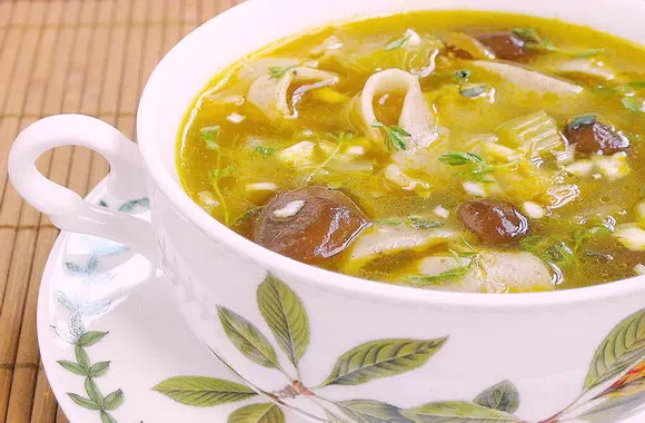 Грибной суп с лапшой - пошаговый рецепт