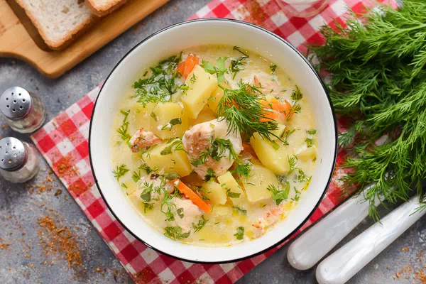 Сырный суп с курицей и плавленным сыром - классический рецепт с пошаговыми фото