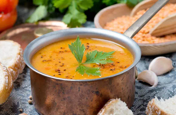 Крем-суп из чечевицы - пошаговый рецепт