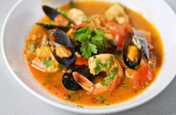 Томатный суп с морепродуктами пошаговый рецепт быстро и просто от Екатерины  Лыфарь