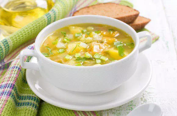 Постный гороховый суп - пошаговый рецепт