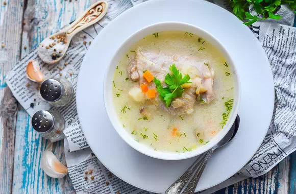 Сырный суп с плавленным сыром и грибами - пошаговый рецепт с фото