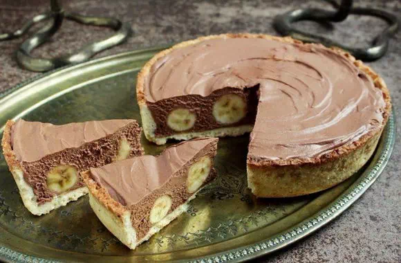 Шоколадно-банановый торт - рецепт