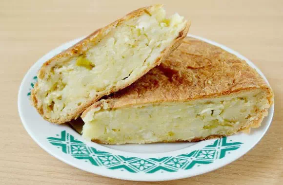 Пирог с картошкой в мультиварке