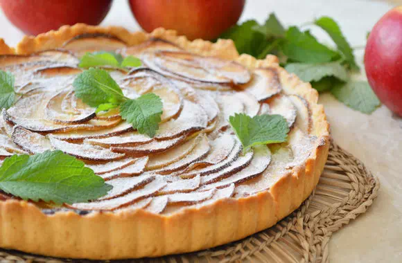 Французский яблочный пирог