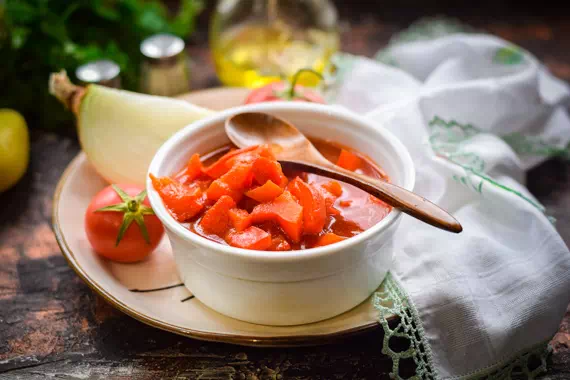 Лечо из болгарского перца на зиму - классический рецепт с пошаговыми фото