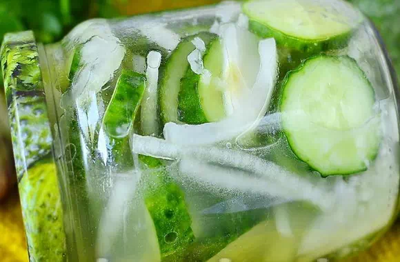 Салат из огурцов без стерилизации на зиму 