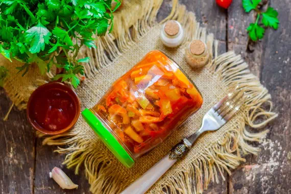 Салат из стручковой фасоли и кабачков на зиму - очень простой рецепт с пошаговыми фото