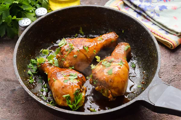 Куриные голени в соевом соусе - очень простой рецепт с пошаговыми фото