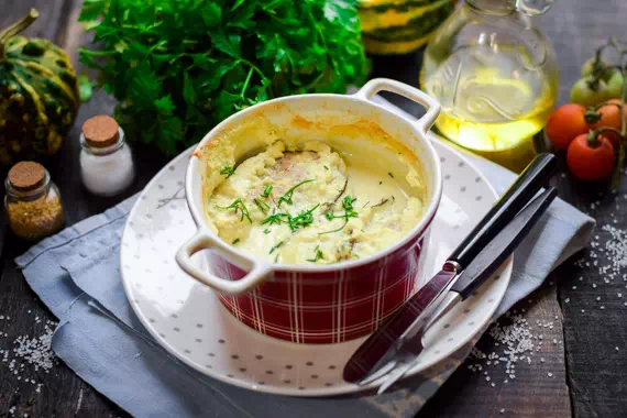 Горбуша в сметано-горчичном соусе в духовке - простой рецепт с пошаговыми фото